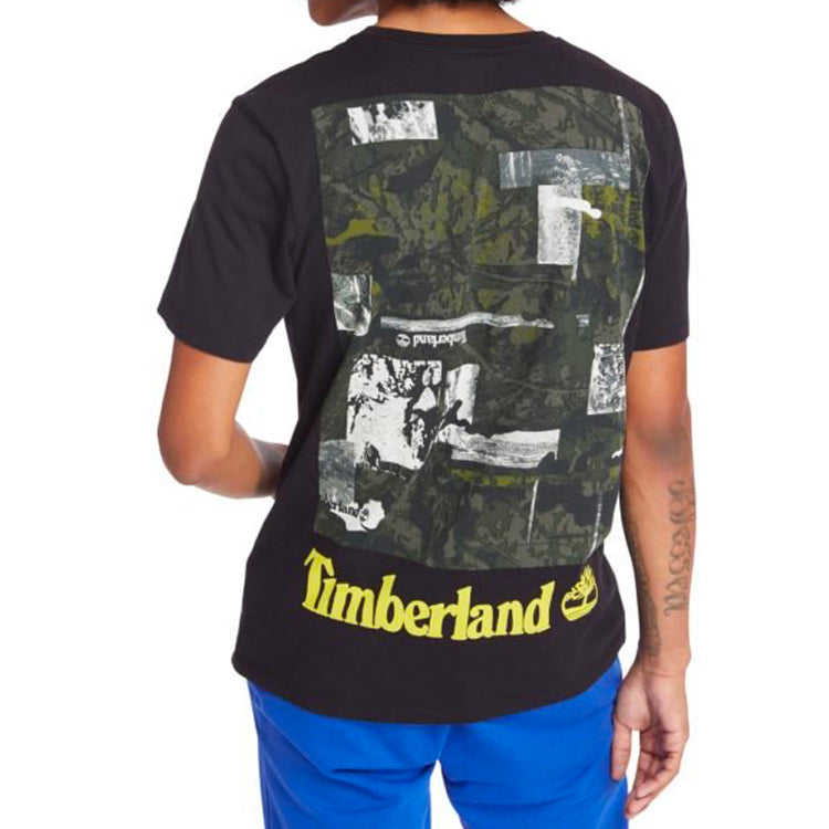 Men's Timberland SS20 Printing Short Sleeve Black A235A001