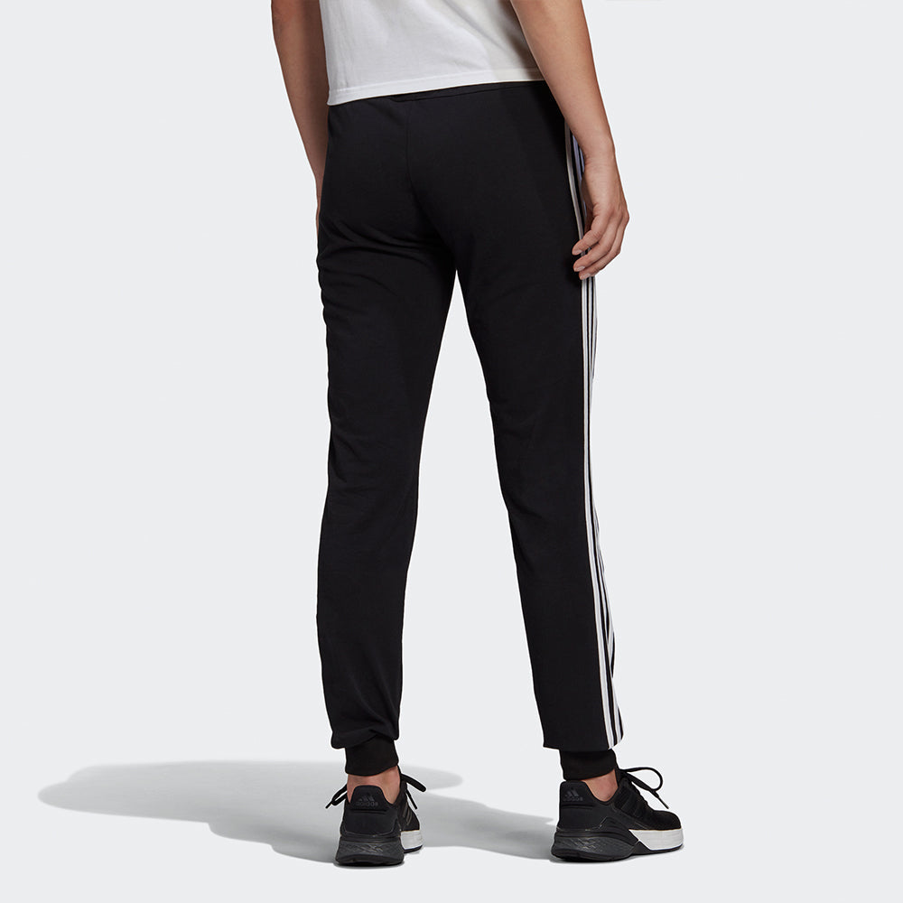(WMNS) adidas Training Essentials 3-Stripes Pants Asia Sizing 'Black' GM5542