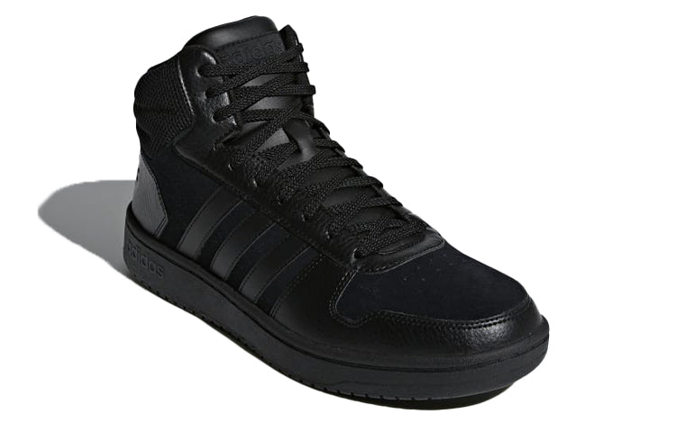 adidas Hoops 2.0 Mid 'Triple Black' B44649