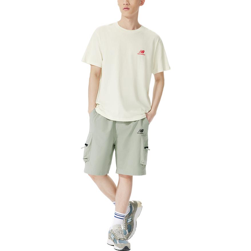 New Balance Lifestyle Graphic Print Tee Asia Sizing 'White' AMT22394-IV