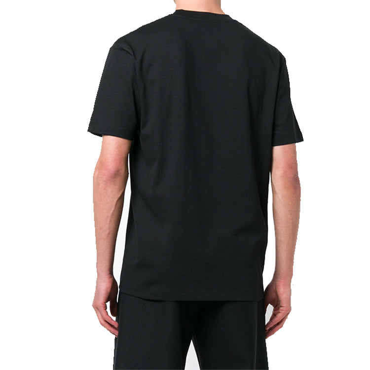 Alexander McQueen Small Monster Eye Printing Cotton Short Sleeve T-shirt 'Black' 291571-RKH52-1068