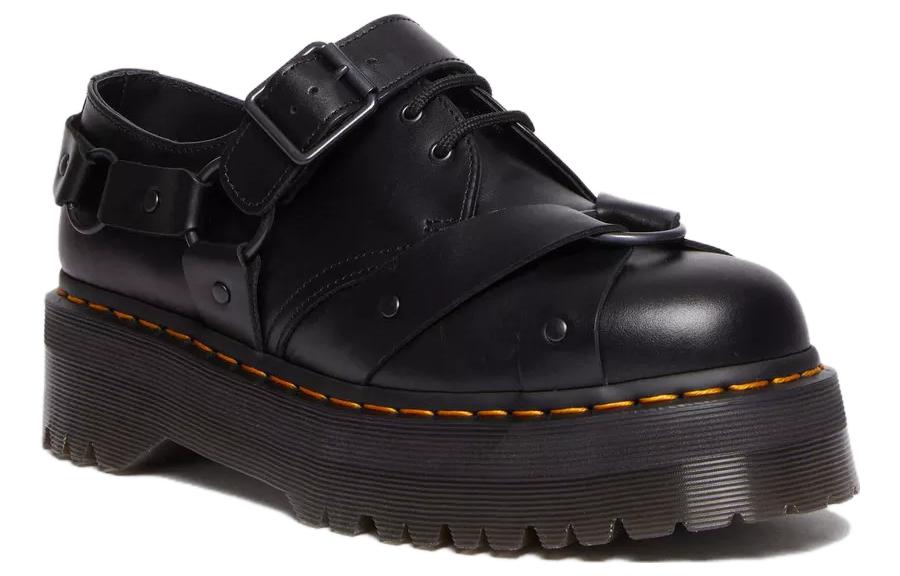 Dr. Martens 1461 Harness Leather Platform Shoes 'Black' 30814001