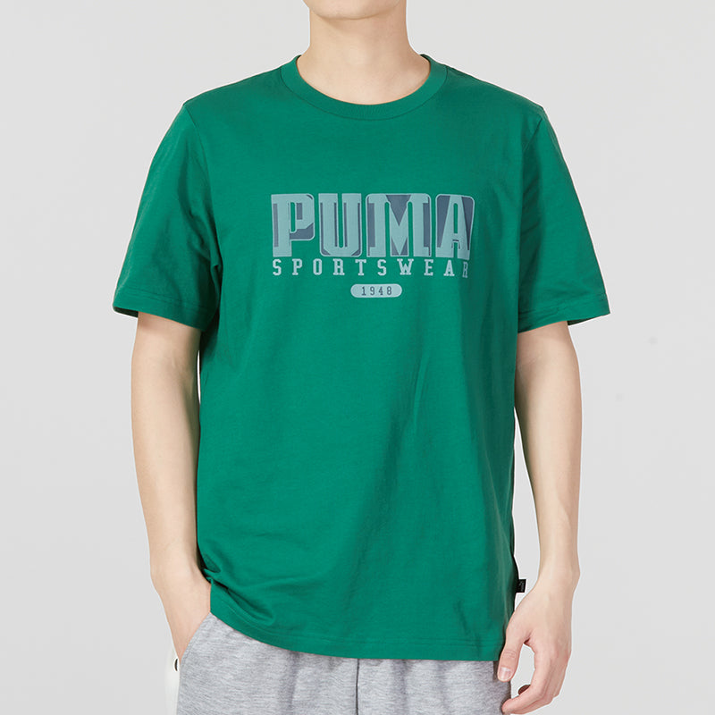 PUMA Sportswear Graphics Tee 'Green' 676622-37