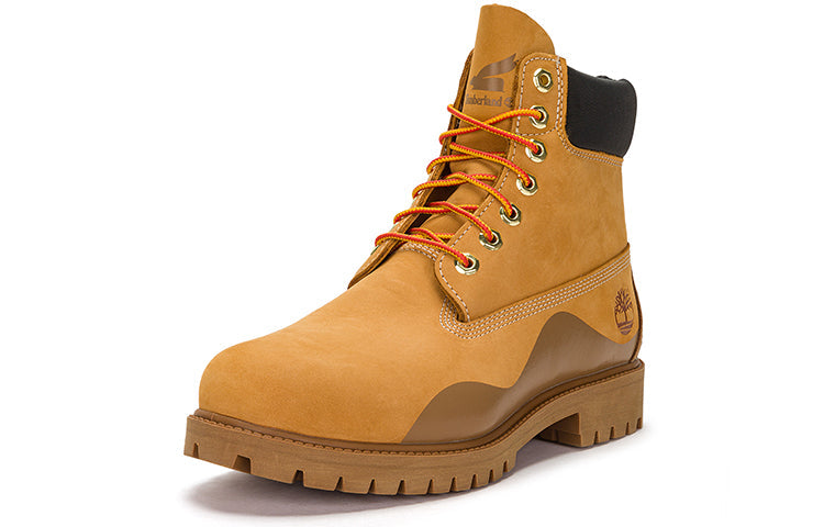 Timberland Heritage 6 Inch Waterproof Boot 'Wheat Nubuck with Brown' A5UUHW