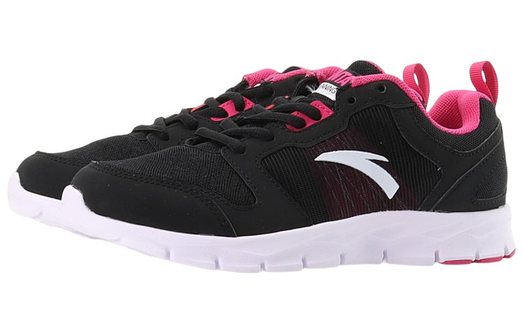 (WMNS) ANTA Running Series Sneakers 'Black Fuchsia White' 92625512-5