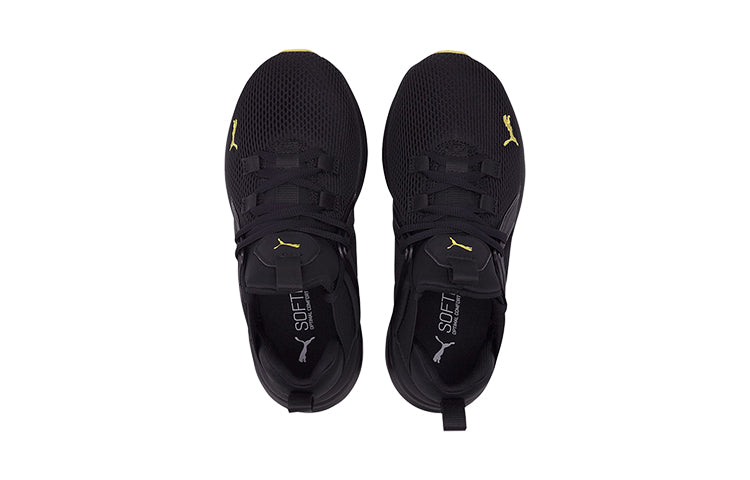 PUMA Enzo 2 Weave Jr Black/Yellow 193165-01