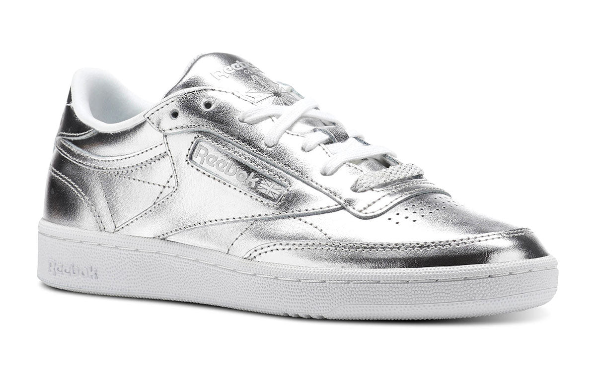 (WMNS) Reebok Club C 85 Silver CM8686