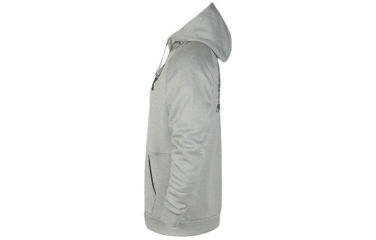 Nike Therma Full-length zipper Cardigan Training Hooded Jacket Gray CV7734-050