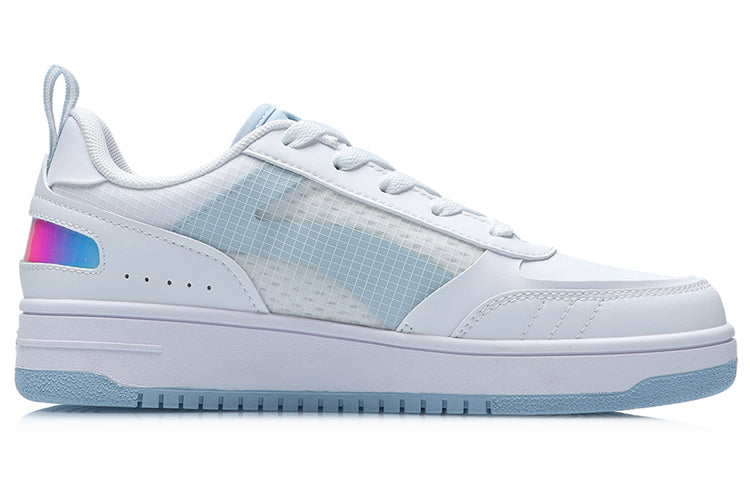 (WMNS) Li-Ning No.258 Classic Leisure Low 'White Blue' AGCR202-3