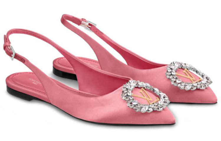 (WMNS) LOUIS VUITTON Madeleine Flats 'Pink' 1A655K
