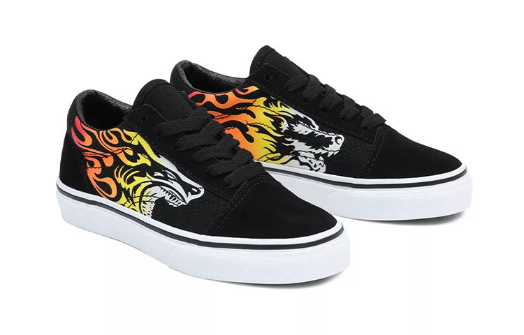 (PS) Vans Old Skool 'Black Orange' VN0A7Q5FYHU