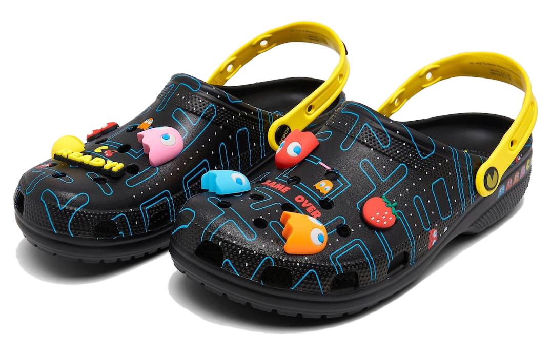 Crocs x Pac-Man All-Terrain Clogs 'Black Yellow' 209321-001