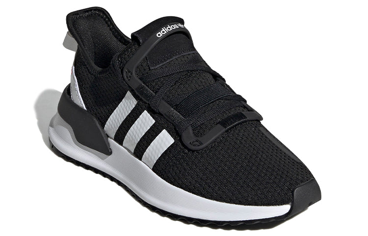 (GS) adidas U_Path Run J 'Black White' G28108