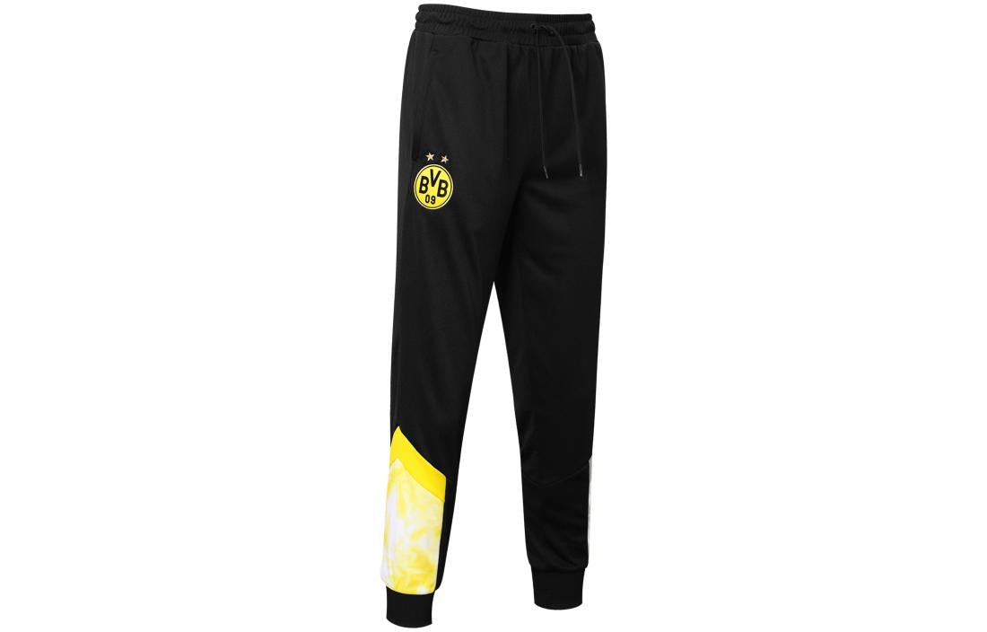 PUMA Bvb Iconic Mcs Mesh Track Pants Logo 'Black' 765042-02