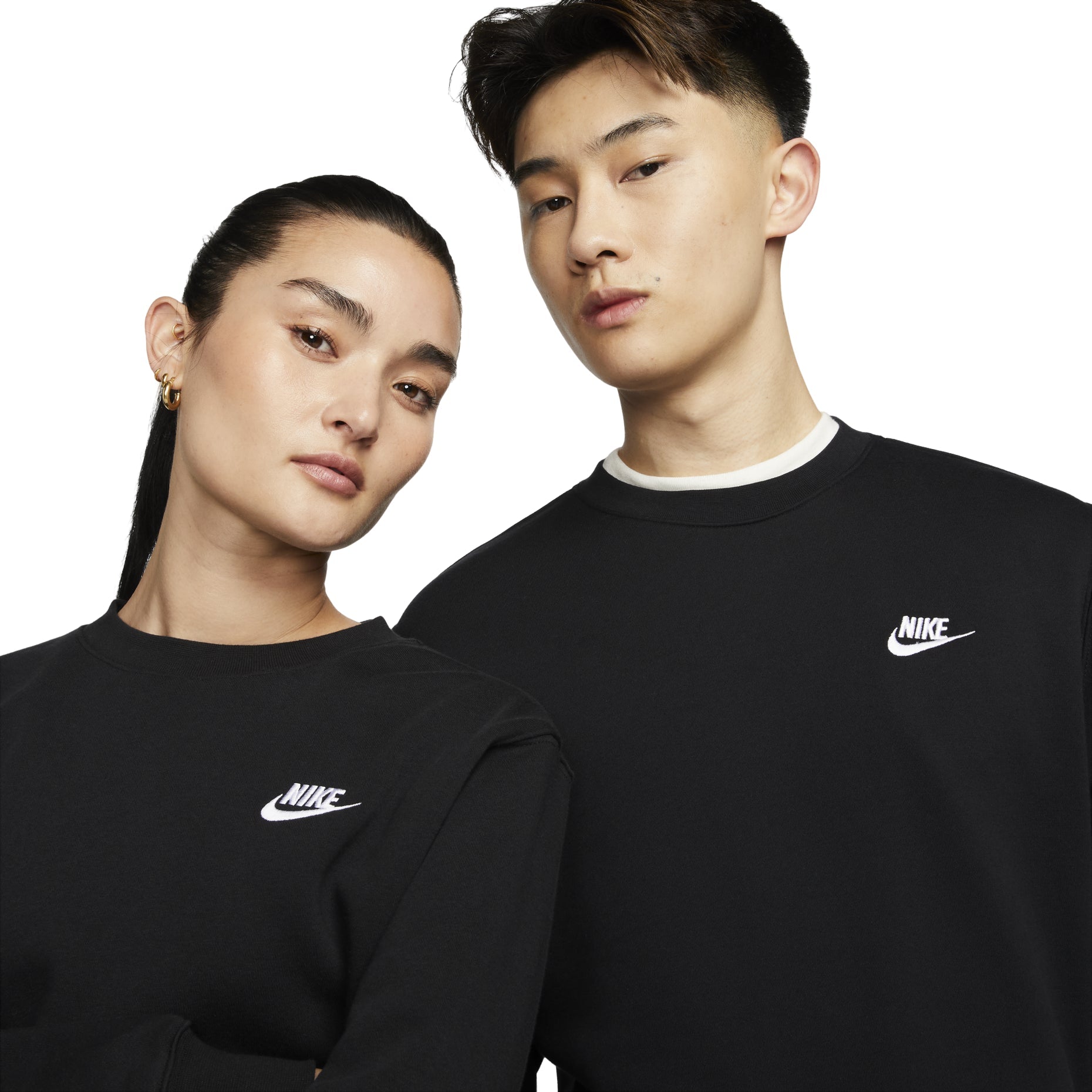 Nike Sportswear Club Fleece Round Neck Pullover Black BV2663-010