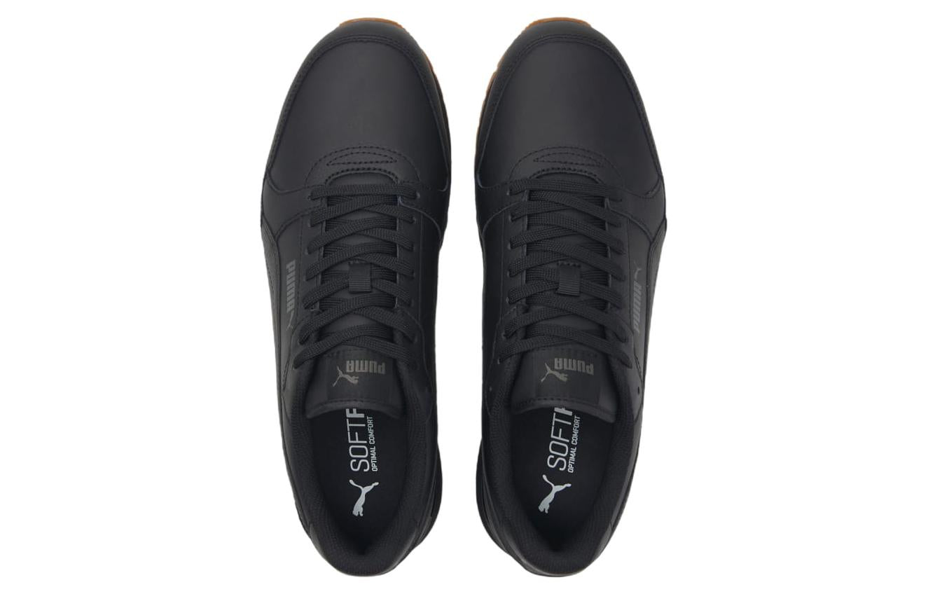 PUMA ST Runner V3 Leather 'Black Gum' 384855-04