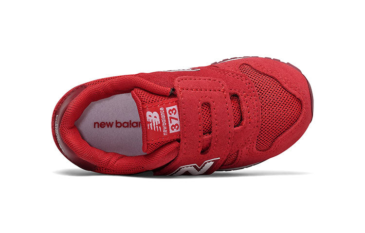 (TD) New Balance 373 Hook and Loop Red IV373SB