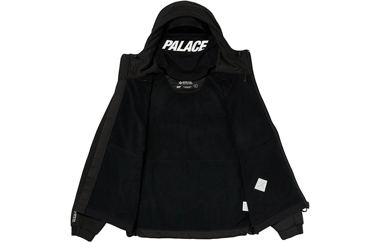 PALACE Gore-Tex Zipper Hooded Jacket Unisex Black P20GT001