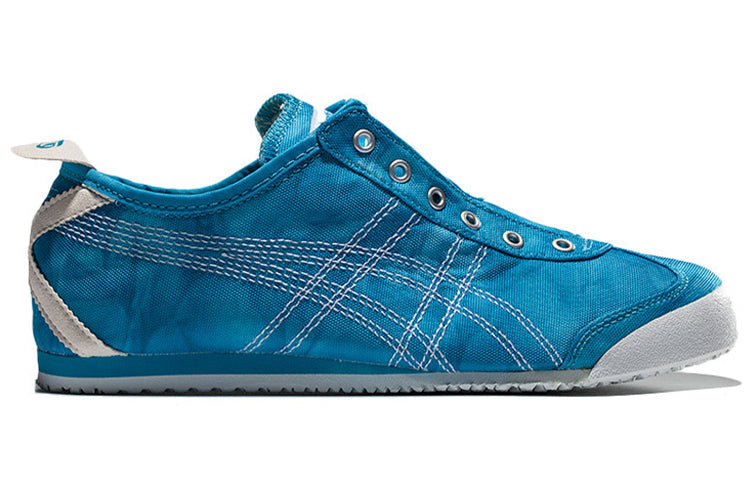 (WMNS) Onitsuka Tiger Mexico 66 Slip-On 'Mid Blue White' D5N6N-4201