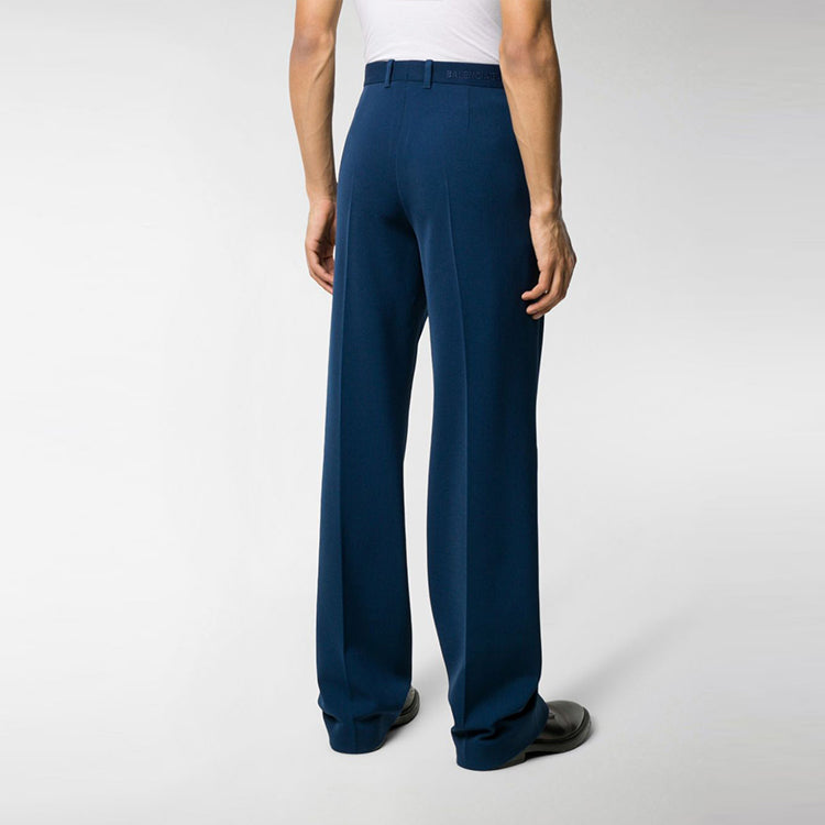 Balenciaga Tailored Trousers 'Navy' 601181TGT034604