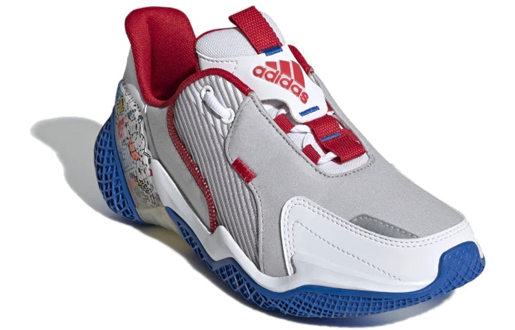 (GS) adidas 4uture Runner J 'Scarlet Glow Blue' EH1814