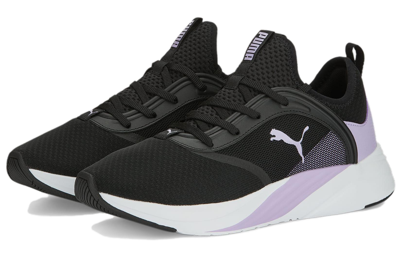 (WMNS) PUMA Softride Ruby 'Black Vivid Violet' 377050-07