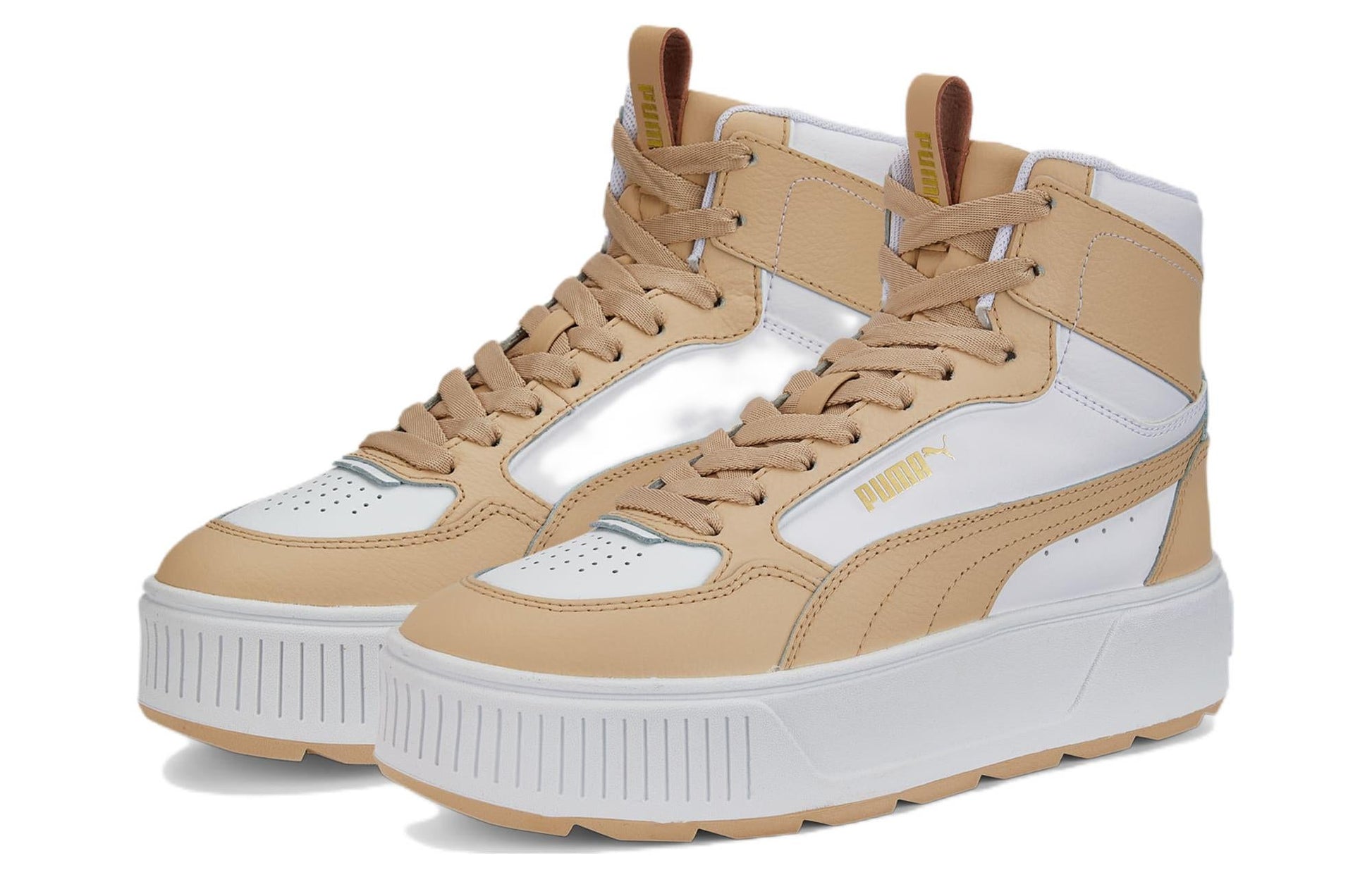 (WMNS) PUMA Karmen rebelle 'White Yellow' 387213-04