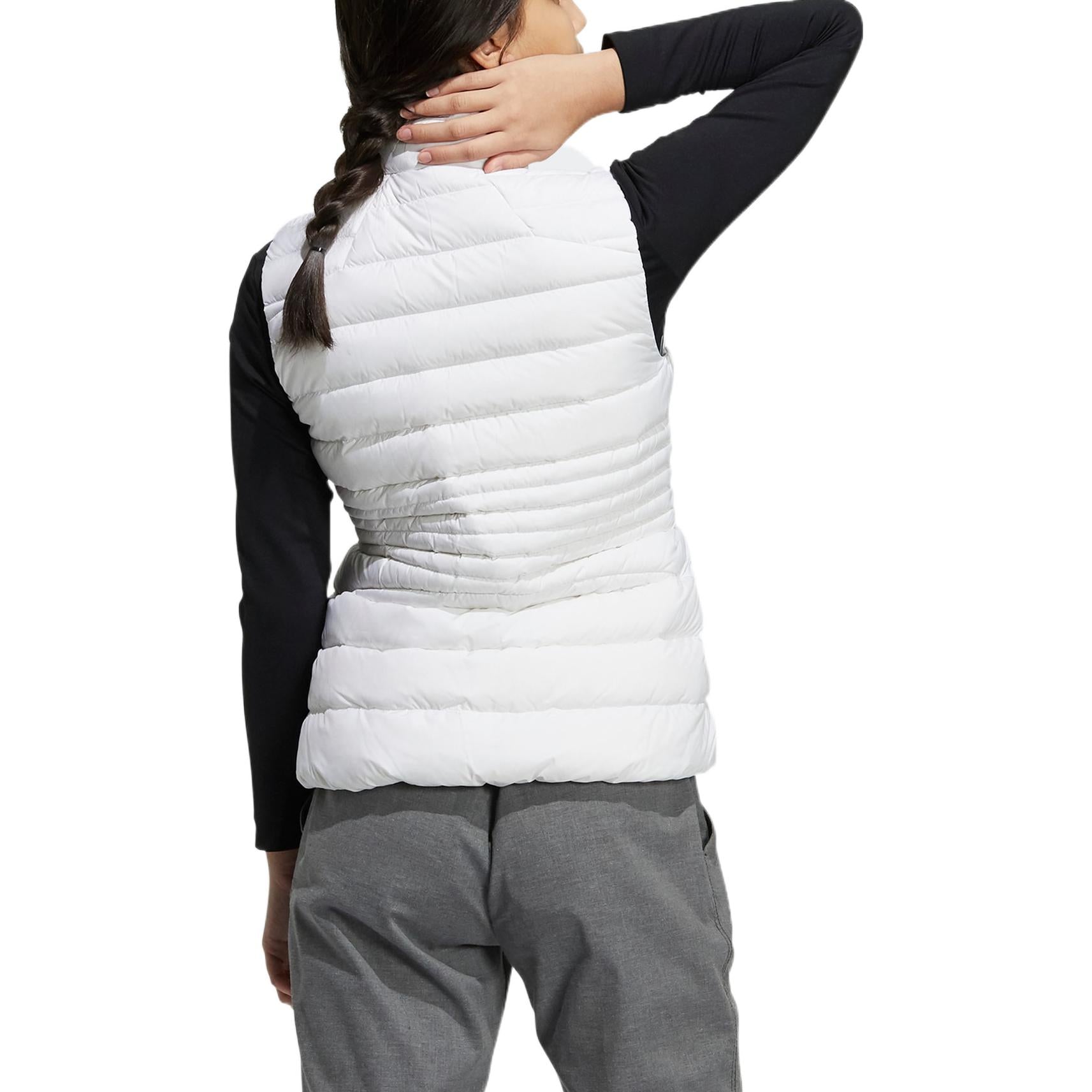 (WMNS) adidas Core Down Vest Asia Sizing 'White' GT3318