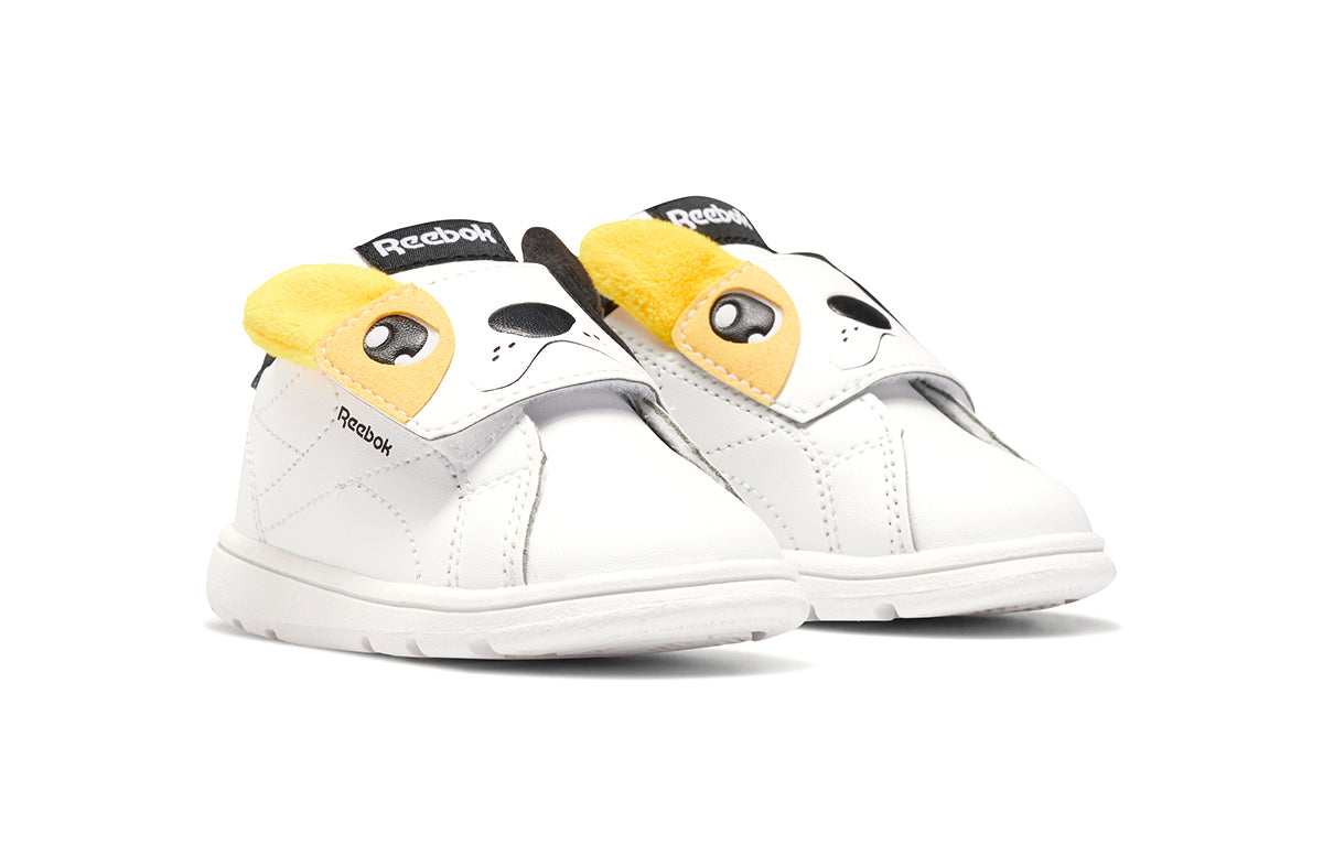 (TD) Reebok Royal Complete Cln 2.0 2V Sneakers White/Yellow FZ2069