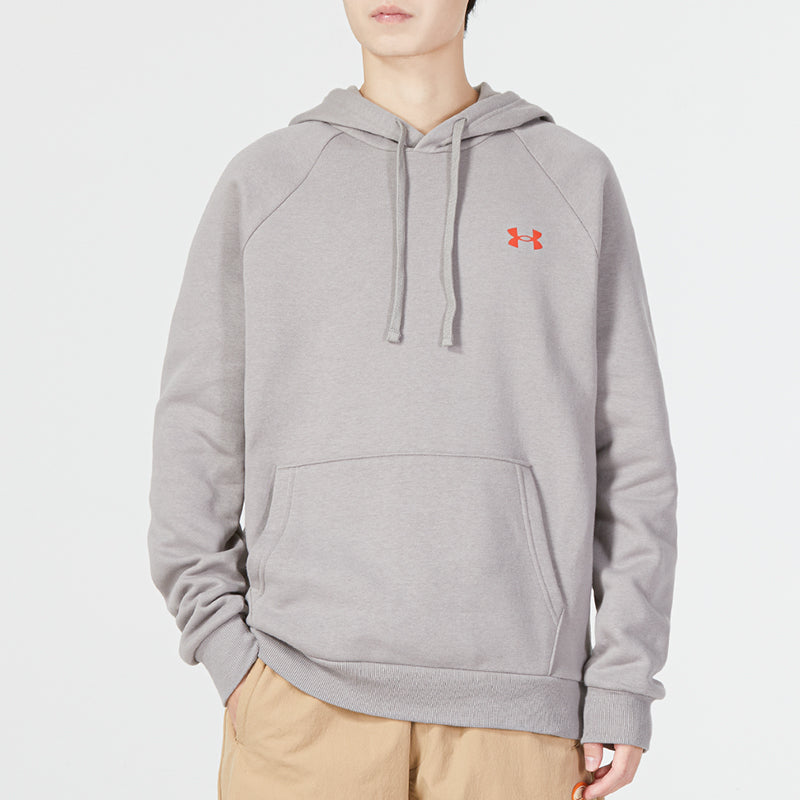 Under Armour Rival Fleece Mountain Hoodie 'Grey' 1373181-294