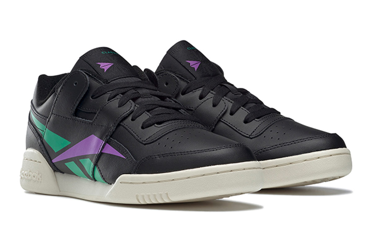 (WMNS) Reebok Workout Lo Plus 'Black White' EF8239