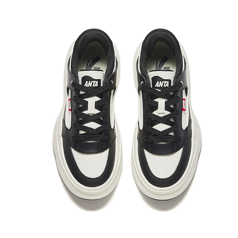 (WMNS) ANTA Casual Shoes 'White Black' 922438011-2
