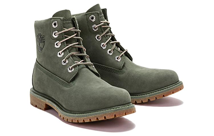 (WMNS) Timberland Nellie 6 Inch Waterproof Boots 'Dark Green Nubuck' A44JU
