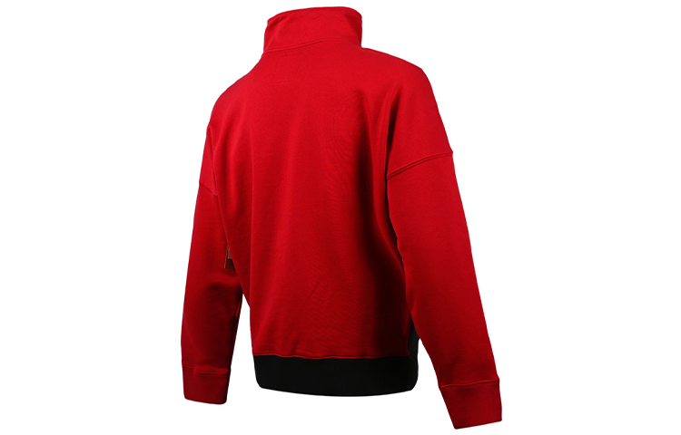 Men's Vans Contrast Color Stitching Pullover Red VN0A4URO14A