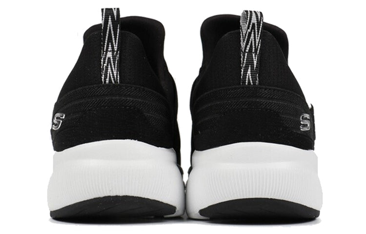 (WMNS) Skechers Low-Top Buckled 'Black' 66666167-BLK