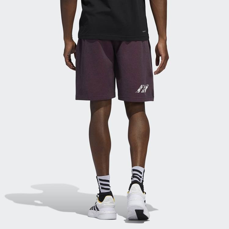 adidas Cu 365 Short Sp Basketball Shorts For Men Black/Pink EJ1893