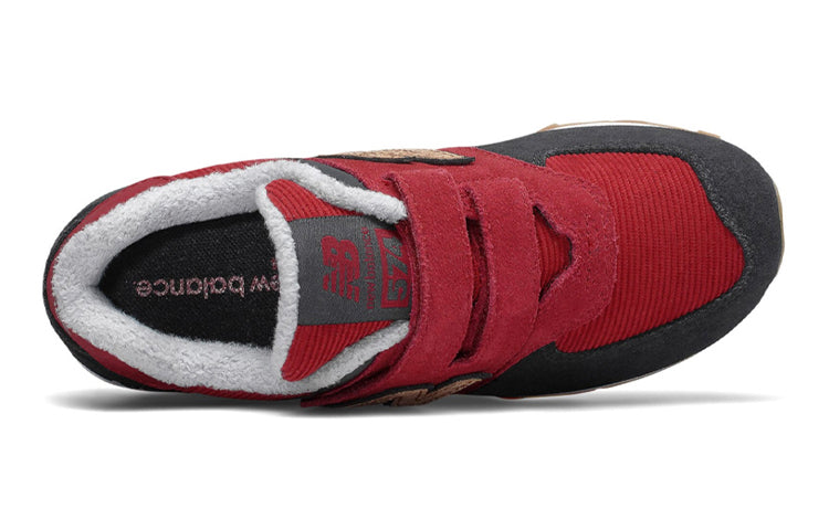 New Balance Hook and Loop 574 'Red Black' YV574KWS