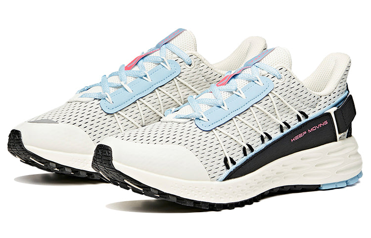 (WMNS) ANTA Running Series Low 'White Blue Black' 122035560-1
