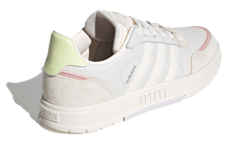 (WMNS) adidas neo Courtmaster White/Brown FV8110