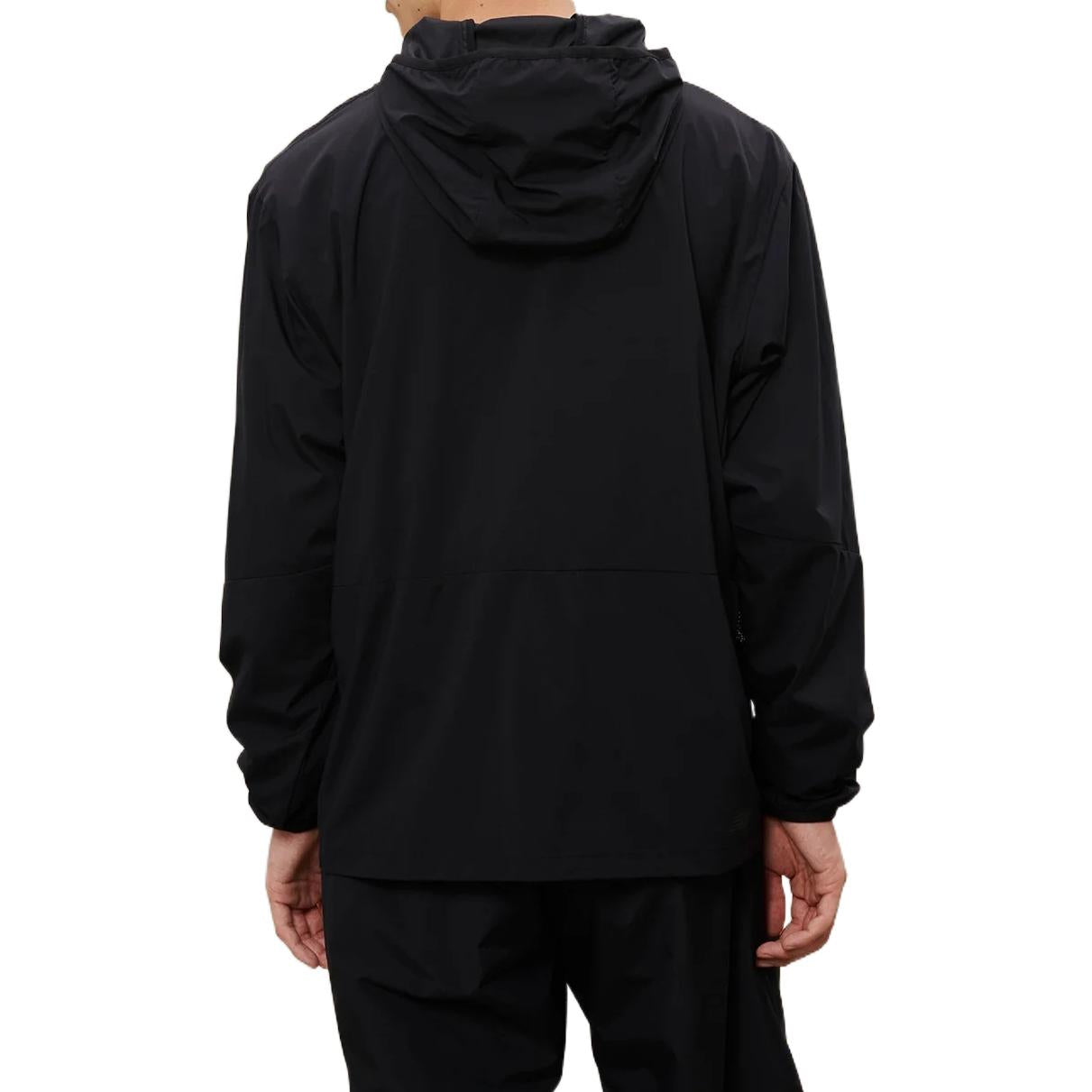New Balance MET24 Packable Light Jacket Asia Sizing 'Black' AMJ25004-BK