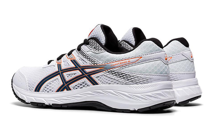 (GS) ASICS Gel-Contend 6 'White Blue Orange' 1014A086-104