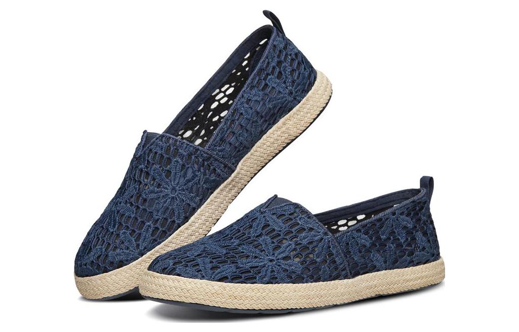 (WMNS) Skechers Flexpadrille 'Blue' 66666186-NVY