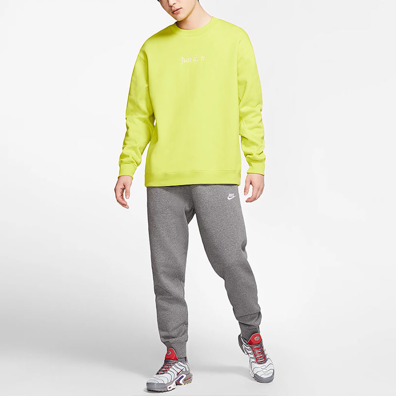 Nike MENS Sportswear Club Fleece Casual Ankle Banded Sports Pants Grey Dark gray BV2672-071