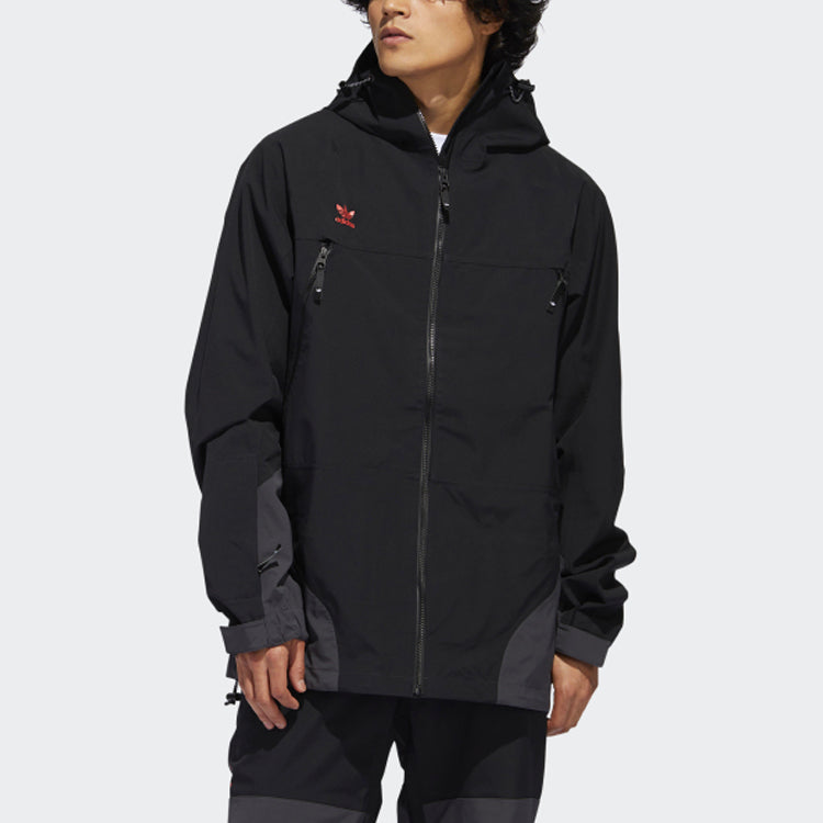 adidas originals Sports Jacket hooded Black FJ7502