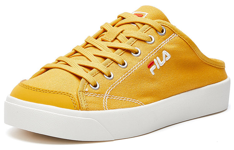 (WMNS) FILA CLASSIC KICKS MULE canvas shoes Yellow F12W024421FGG