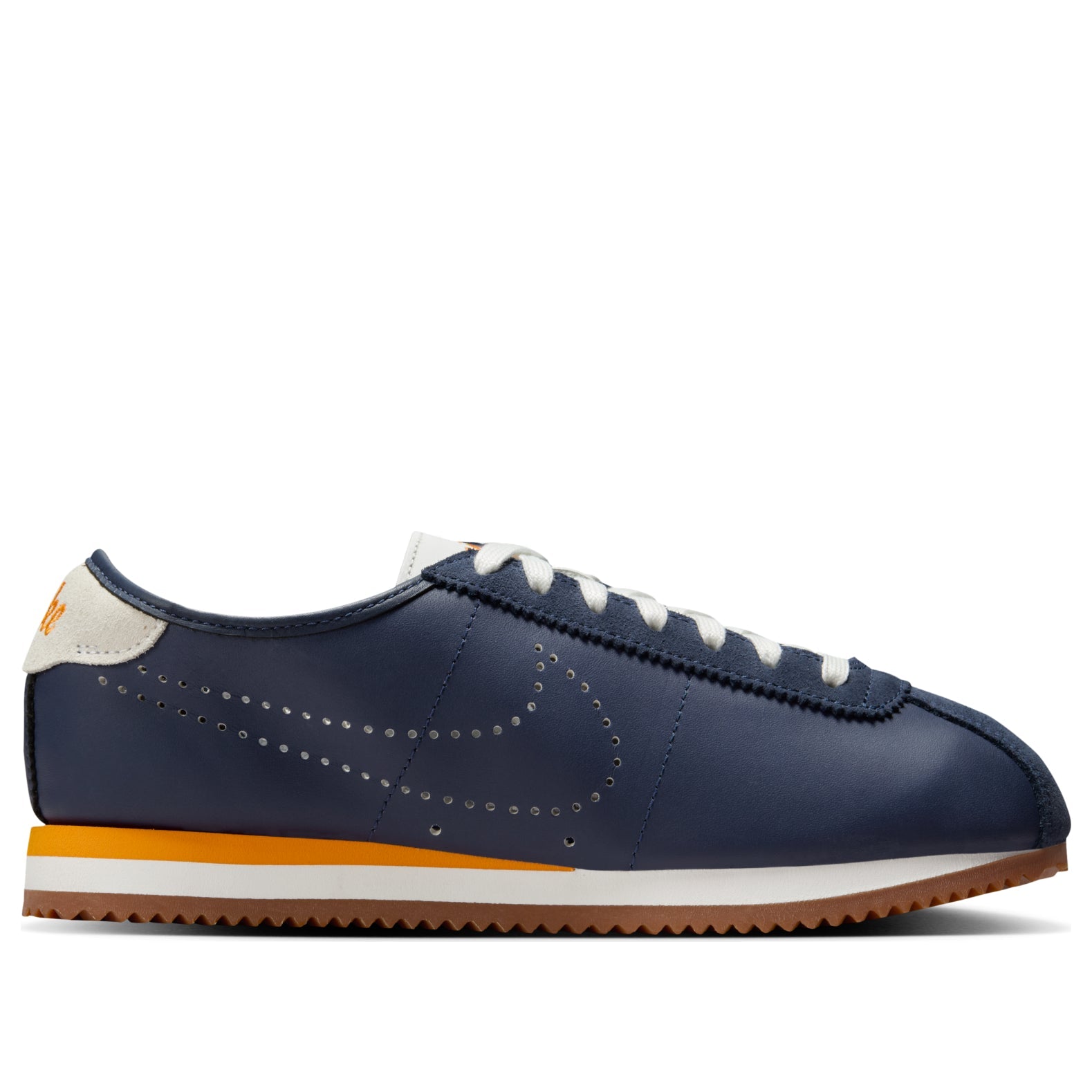 (WMNS) Nike Cortez Leather 'Midnight Navy Bright Ceramic Gum' HQ1841-400