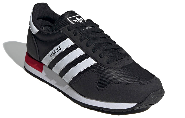 adidas originals USA 84 'Black White Red' FV2050
