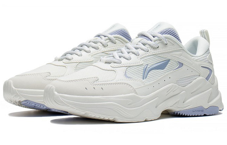 (WMNS) Li-Ning Qixing 'Creamy White Blue' ARLS024-1