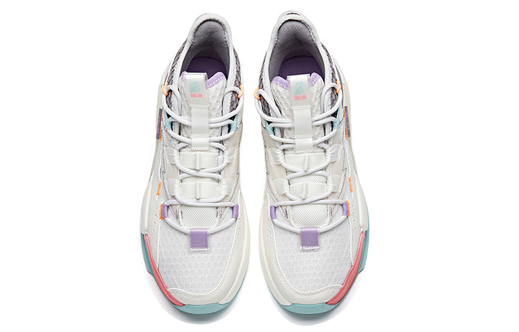(WMNS) ANTA G6 'White Grey Pink' 122128089-2
