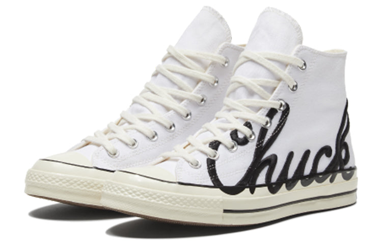 Converse Chuck 70 High 'Scripted Signature Print - White Egret' 167696C